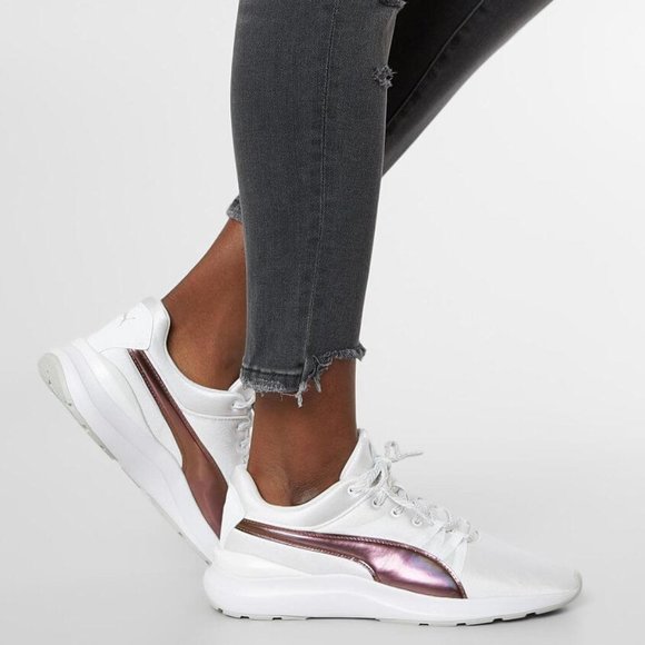 Puma Shoes - NWOT Puma Adela Trailblazer white sneakers Size 7